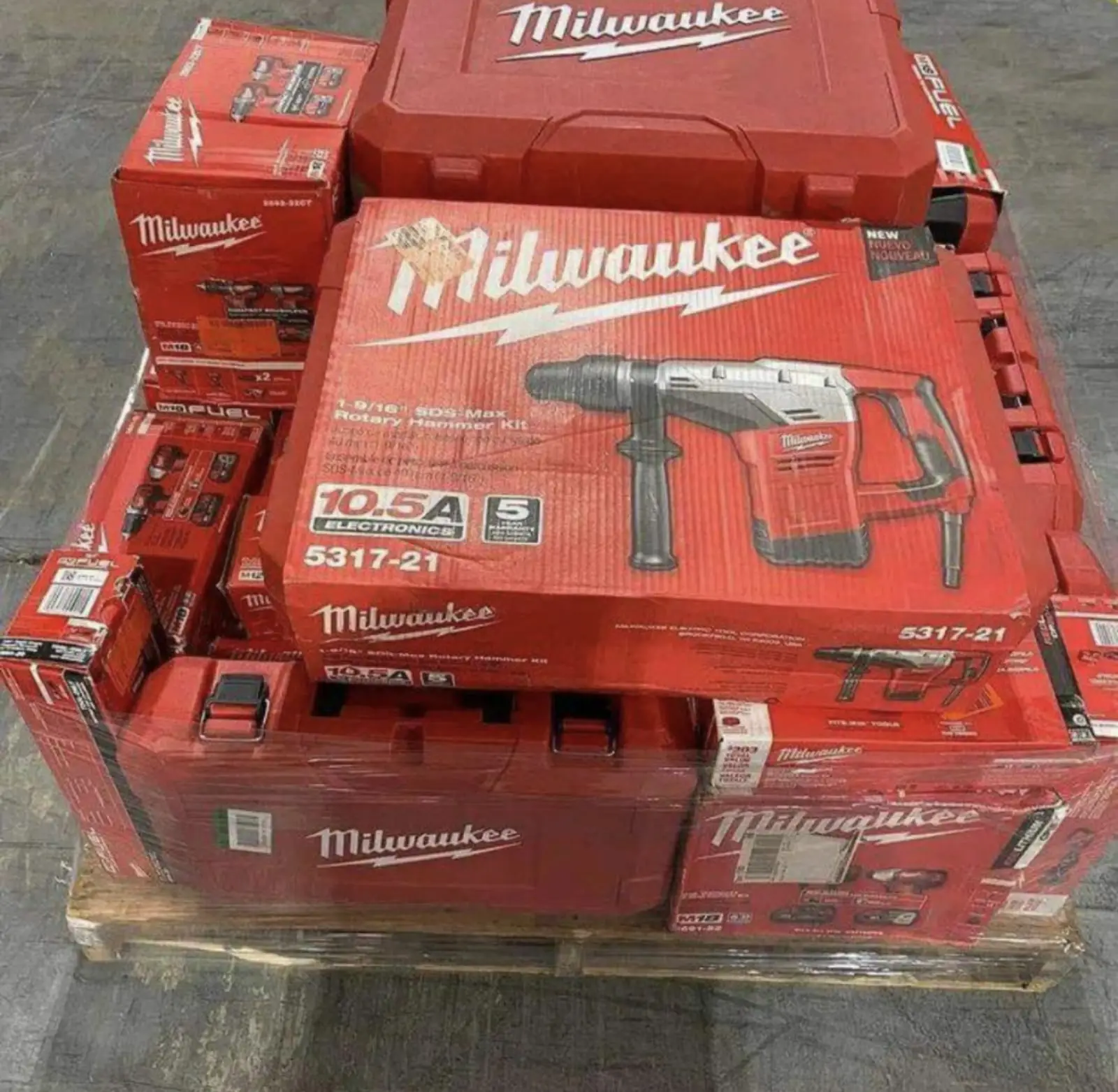 Milwaukee Tools Pallets for sale - Image 4
